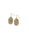 Bee resin earrings