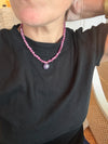 Small Purple Necklaces