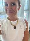 Brown Pendant Necklace