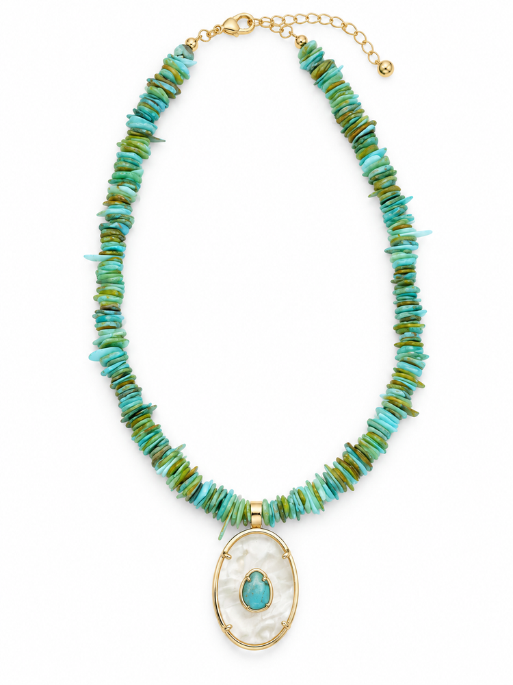 Clear Pendant Necklace