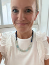 Lapis and Aquamarine Necklace