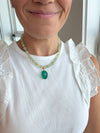 Natural Green Necklace