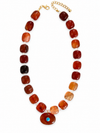 Orange and Turquoise Necklace