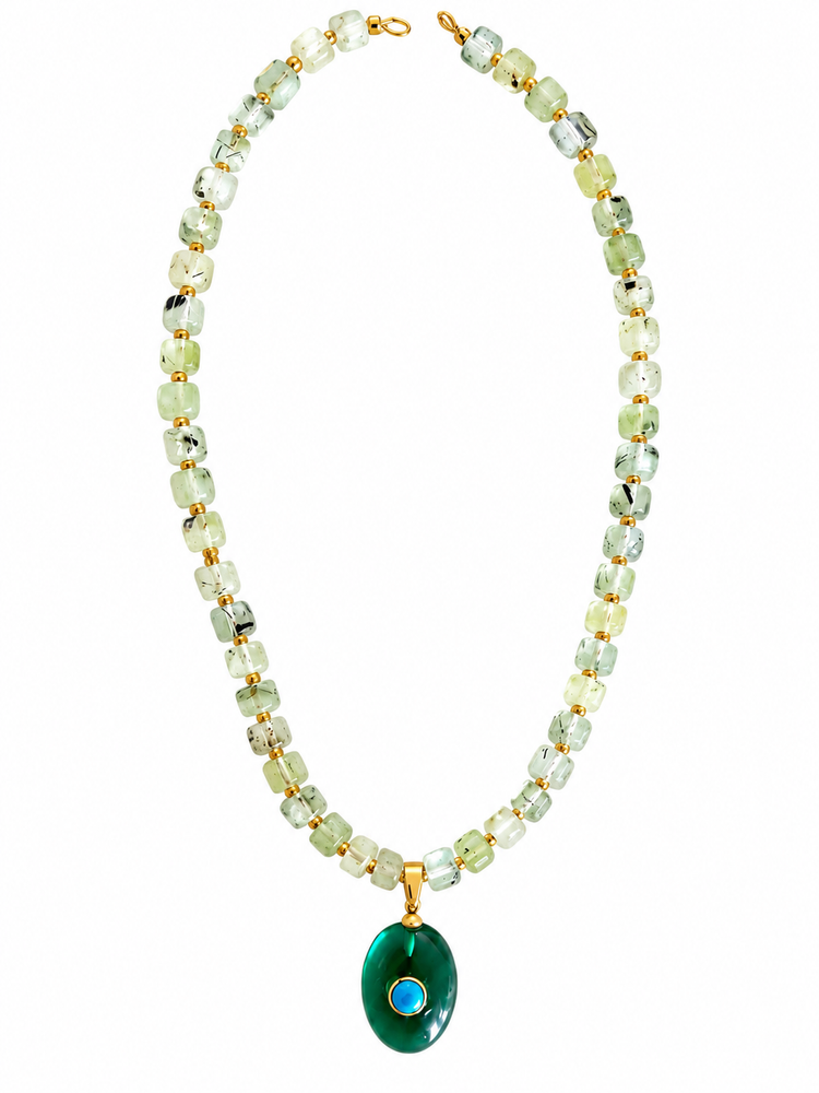 Natural Green Necklace