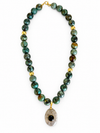 Dark Green Necklace