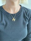 Balloon Initial Necklaces