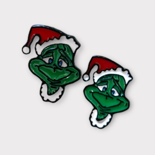 Grinch Stud Earrings