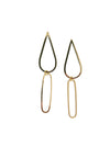 Teardrop Gold Earrings