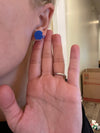 Glitter Helmet Studs - Blue/Red