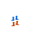 Cowboy Boot Stud Earrings