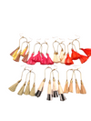 Raffia Tassel Earrings