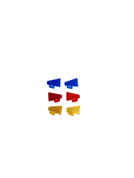 Megaphone Studs - earrings